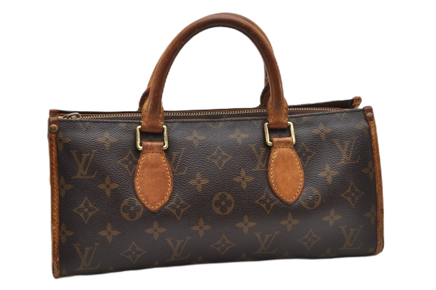 Authentic Louis Vuitton Monogram Popincourt Hand Bag M40009 LV 2088G