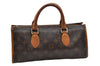 Authentic Louis Vuitton Monogram Popincourt Hand Bag M40009 LV 2088G