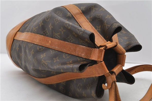 Authentic Louis Vuitton Monogram Randonnee GM Shoulder Bag M42244 LV 2089D