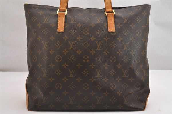 Authentic Louis Vuitton Monogram Cabas Mezzo Shoulder Tote Bag M51151 LV 2089I