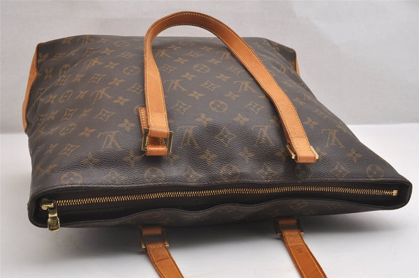 Authentic Louis Vuitton Monogram Cabas Mezzo Shoulder Tote Bag M51151 LV 2089I