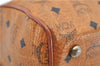 Authentic MCM Visetos Leather Vintage Shoulder Hand Bag Brown 2090D