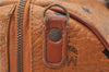 Authentic MCM Visetos Leather Vintage Shoulder Hand Bag Brown 2090D