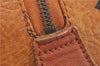 Authentic MCM Visetos Leather Vintage Shoulder Hand Bag Brown 2090D