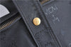 Authentic MCM Leather Vintage Shoulder Tote Bag PVC Black 2091D