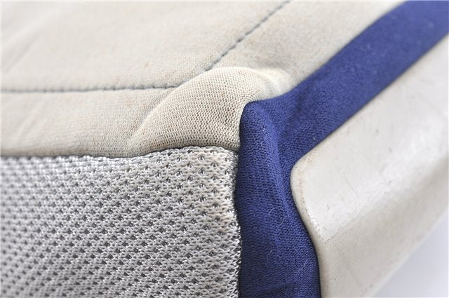 Authentic PRADA Sports Polyurethane Leather Shoulder Cross Bag Navy Blue 2091G