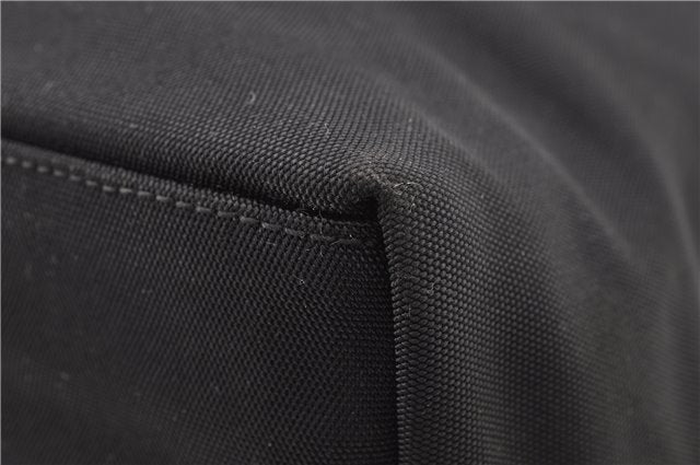 Authentic GUCCI Vintage Shoulder Hand Bag Nylon Leather Black  2092G