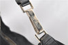 Authentic GUCCI Vintage Shoulder Hand Bag Nylon Leather Black  2092G