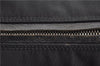Authentic GUCCI Vintage Shoulder Hand Bag Nylon Leather Black  2092G