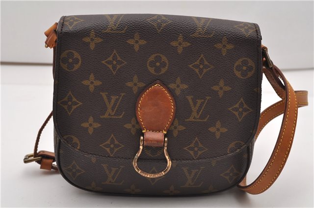 Authentic Louis Vuitton Monogram Saint Cloud MM M51243 Shoulder Bag Junk 2093G