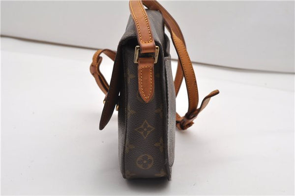 Authentic Louis Vuitton Monogram Saint Cloud MM M51243 Shoulder Bag Junk 2093G