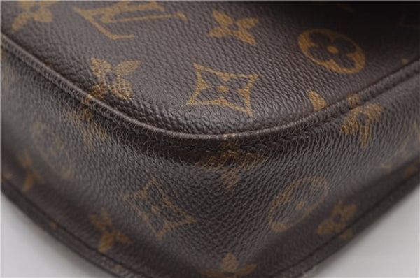 Authentic Louis Vuitton Monogram Saint Cloud MM M51243 Shoulder Bag Junk 2093G