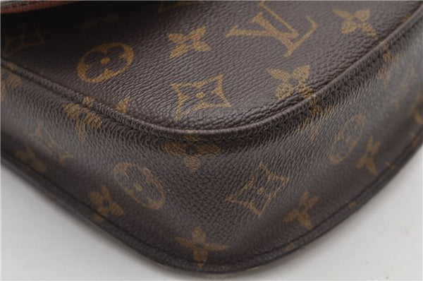Authentic Louis Vuitton Monogram Saint Cloud MM M51243 Shoulder Bag Junk 2093G