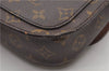 Authentic Louis Vuitton Monogram Saint Cloud MM M51243 Shoulder Bag Junk 2093G