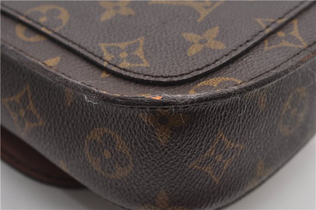 Authentic Louis Vuitton Monogram Saint Cloud MM M51243 Shoulder Bag Junk 2093G