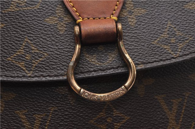 Authentic Louis Vuitton Monogram Saint Cloud MM M51243 Shoulder Bag Junk 2093G