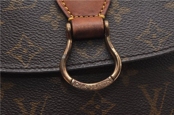 Authentic Louis Vuitton Monogram Saint Cloud MM M51243 Shoulder Bag Junk 2093G
