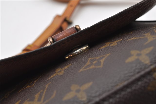 Authentic Louis Vuitton Monogram Saint Cloud MM M51243 Shoulder Bag Junk 2093G