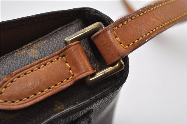 Authentic Louis Vuitton Monogram Saint Cloud MM M51243 Shoulder Bag Junk 2093G