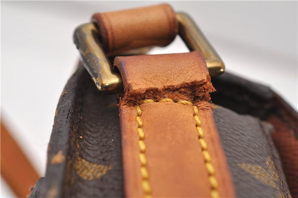 Authentic Louis Vuitton Monogram Saint Cloud MM M51243 Shoulder Bag Junk 2093G