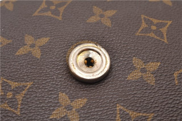 Authentic Louis Vuitton Monogram Saint Cloud MM M51243 Shoulder Bag Junk 2093G