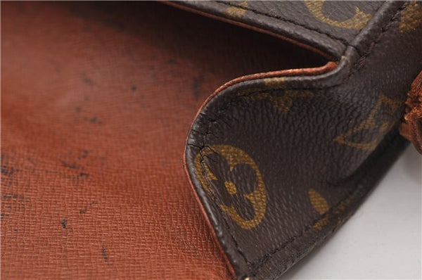 Authentic Louis Vuitton Monogram Saint Cloud MM M51243 Shoulder Bag Junk 2093G