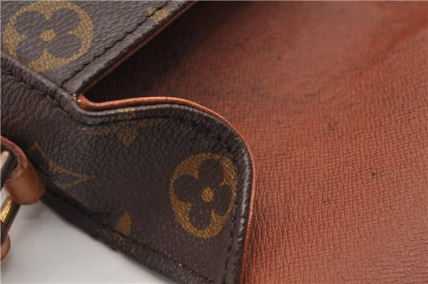 Authentic Louis Vuitton Monogram Saint Cloud MM M51243 Shoulder Bag Junk 2093G