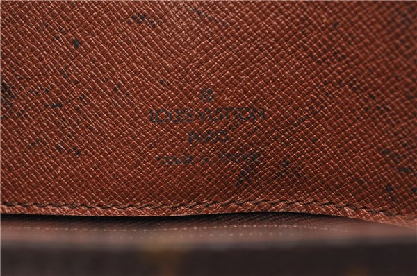 Authentic Louis Vuitton Monogram Saint Cloud MM M51243 Shoulder Bag Junk 2093G