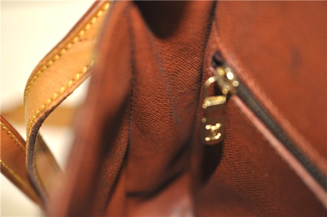 Authentic Louis Vuitton Monogram Saint Cloud MM M51243 Shoulder Bag Junk 2093G