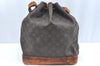 Authentic Louis Vuitton Monogram Noe Shoulder Drawstring Bag M42224 LV 2094F