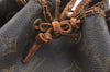 Authentic Louis Vuitton Monogram Noe Shoulder Drawstring Bag M42224 LV 2094F
