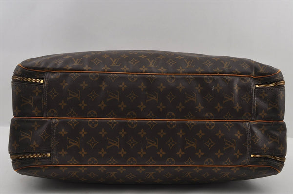 Auth Louis Vuitton Monogram Alize 2 Poches 2 Way Travel Bag M41392 Junk 2094I