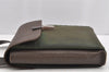 Authentic Louis Vuitton Taiga Saratov Shoulder Cross Bag Khaki M30898 LV 2095I