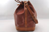 Authentic Louis Vuitton Epi Noe Bi-color Brown Drawstring Bag M44028 LV 2096I