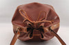 Authentic Louis Vuitton Epi Noe Bi-color Brown Drawstring Bag M44028 LV 2096I