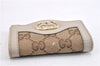 Authentic GUCCI Vintage 6 Key Case Holder GG Canvas Leather 282432 Brown 2097G