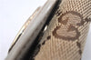 Authentic GUCCI Vintage 6 Key Case Holder GG Canvas Leather 282432 Brown 2097G