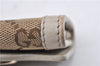 Authentic GUCCI Vintage 6 Key Case Holder GG Canvas Leather 282432 Brown 2097G