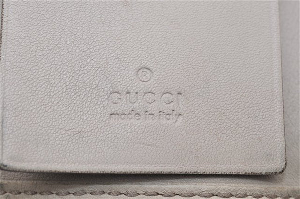 Authentic GUCCI Vintage 6 Key Case Holder GG Canvas Leather 282432 Brown 2097G