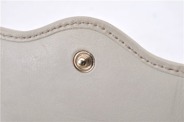 Authentic GUCCI Vintage 6 Key Case Holder GG Canvas Leather 282432 Brown 2097G