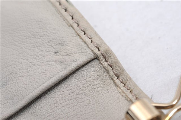 Authentic GUCCI Vintage 6 Key Case Holder GG Canvas Leather 282432 Brown 2097G