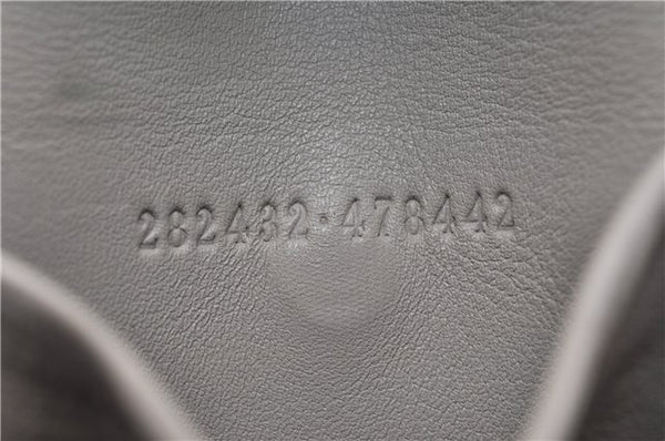 Authentic GUCCI Vintage 6 Key Case Holder GG Canvas Leather 282432 Brown 2097G