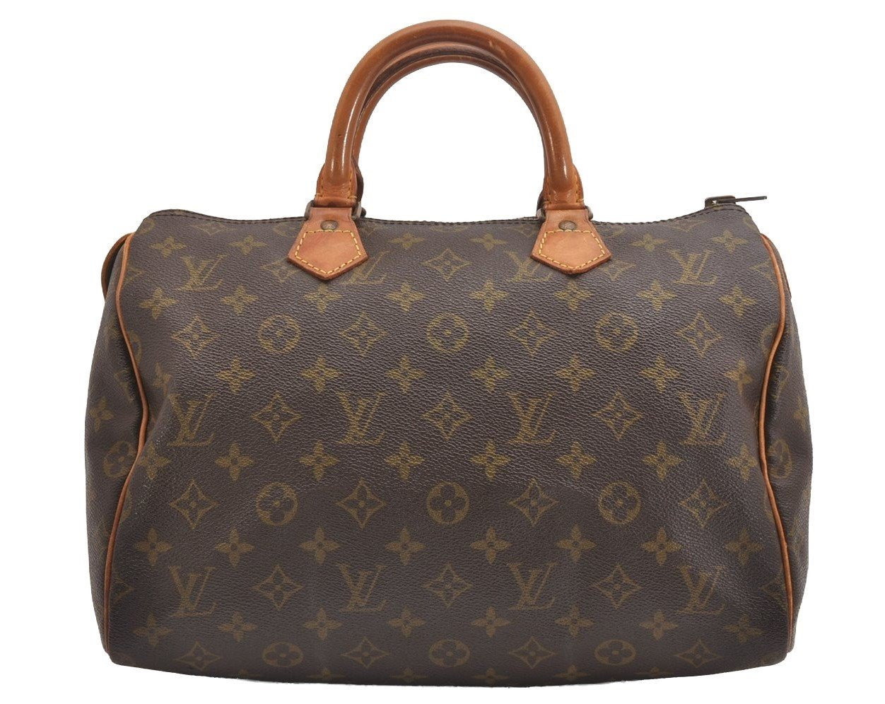 Authentic Louis Vuitton Monogram Speedy 30 Hand Boston Bag Old Model LV 2097I