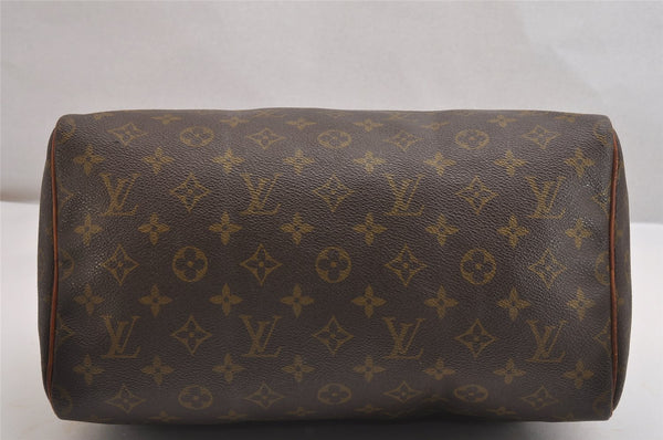 Authentic Louis Vuitton Monogram Speedy 30 Hand Boston Bag Old Model LV 2097I