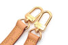 Authentic Louis Vuitton Leather Shoulder Strap Beige 39" LV 2098G