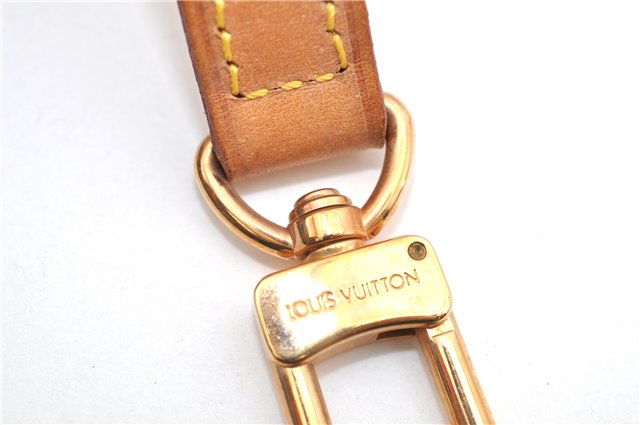 Authentic Louis Vuitton Leather Shoulder Strap Beige 39