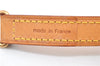 Authentic Louis Vuitton Leather Shoulder Strap Beige 39" LV 2098G