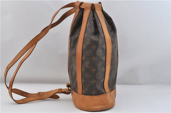 Authentic Louis Vuitton Monogram Randonnee PM Shoulder Bag M42243 LV 2099F