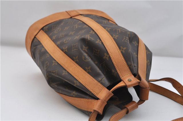 Authentic Louis Vuitton Monogram Randonnee PM Shoulder Bag M42243 LV 2099F