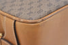 Authentic GUCCI Vintage Micro GG PVC Leather Tote Hand Bag Brown 2099I